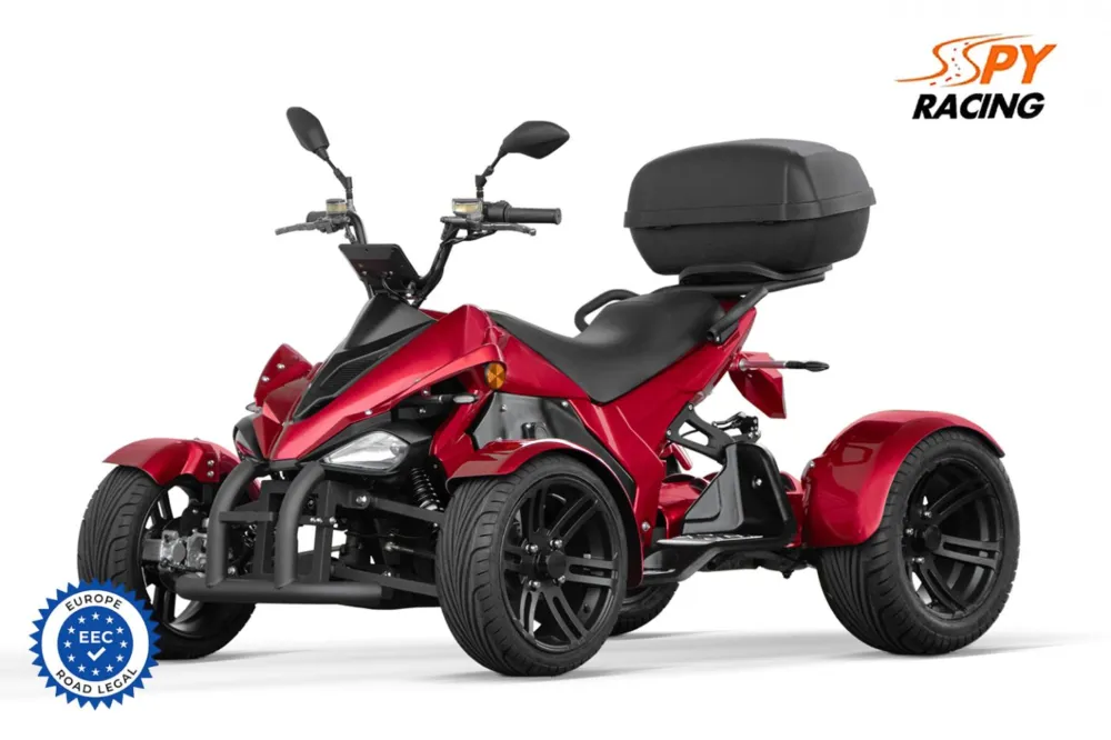 Aanbieding 100% Elektrische straatlegale Spyracing quad met KENTEKEN