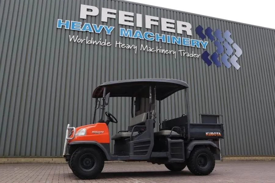 Aanbieding Kubota RTV1140CPX 4x4 Dutch Registration, Diesel, 4x4 Dri