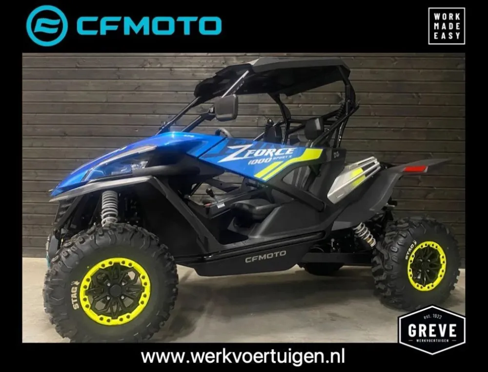 Laatste Versie CFMOTO ZFORCE 1000 SPORT R SSV Side by Side (nieuw)