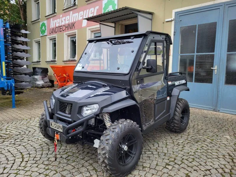 Hisun Sector E1 Elektro mit Kabine und Heizung + Straßenzulassung StVZ Laatste Versie