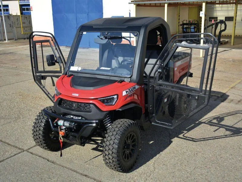 Snelle Levering Hisun FORESTER 750 Vollkabine Heizung + StVZO Zulassung + Allrad U