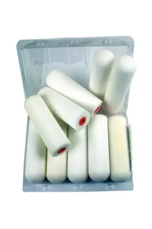 Aanbieding RESERVE-LAKROLLER 10cm. ROND (10 ST)