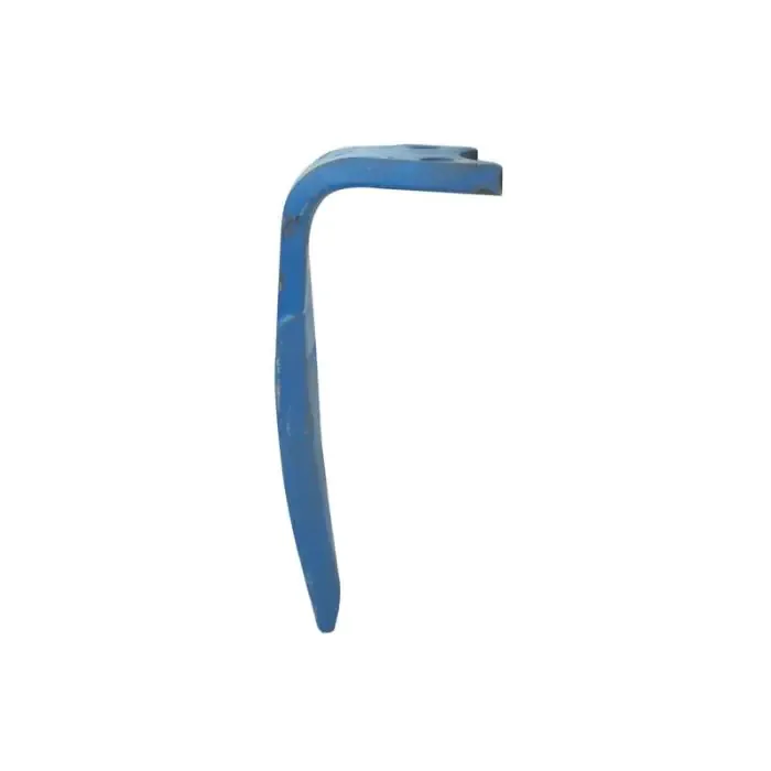 Tijdelijk Beschikbaar Rotorkopegtand met carbide slijtstrip 100x16x320mm Links. Gat afstand: 66mm. Gat Ø 17.5mm. Vervanging voor Perugini (Concept-Ransome), Rabewerk.