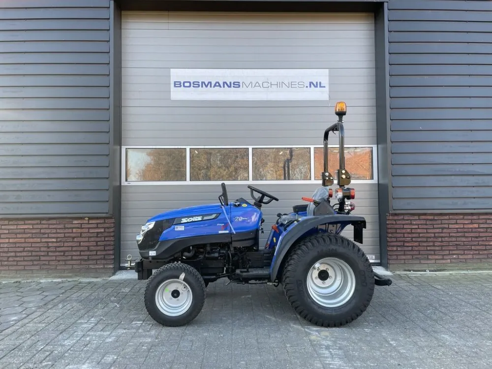 Solis 20 minitractor NIEUW (18.5 PK mitsubishi) incl gazonbanden Alleen Vandaag
