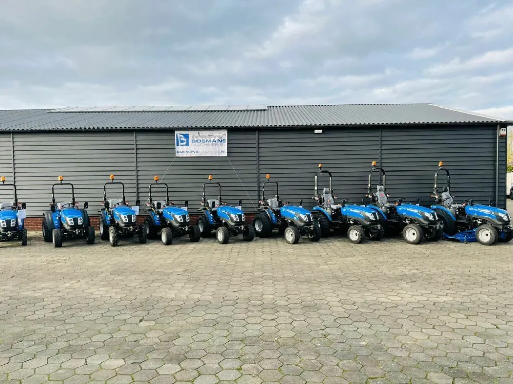 Shop Nu Solis 20 4WD minitractor NIEUW 5 jaar GARANTIE