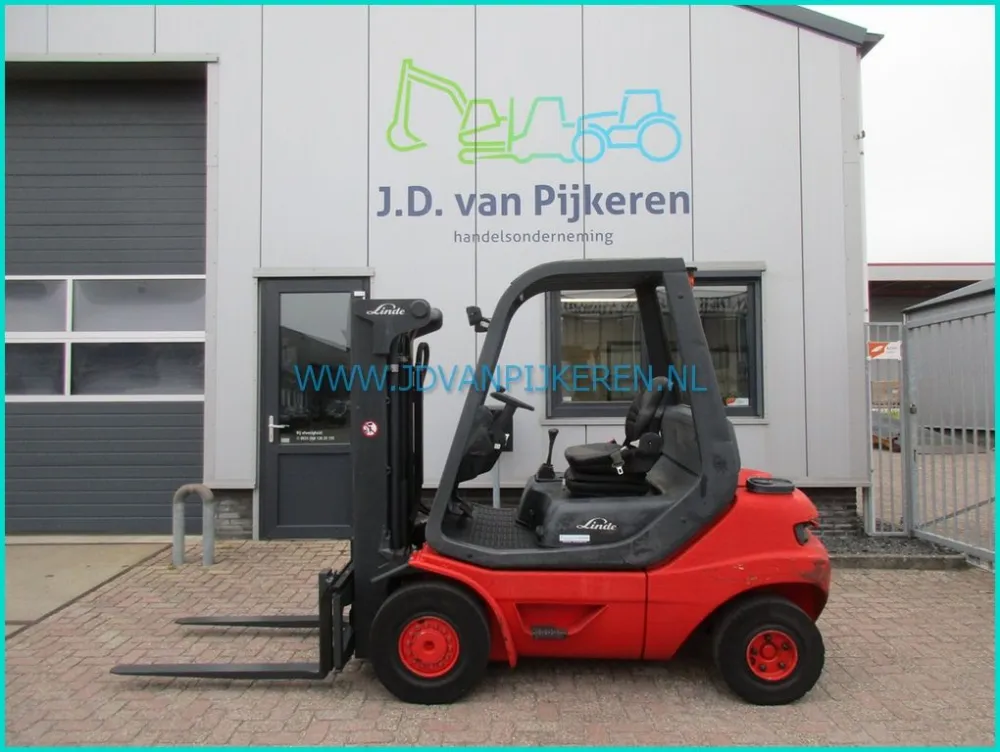 Lage Prijs Linde H20D-03 351 Perkins diesel 6951uur+triplex+sideshift