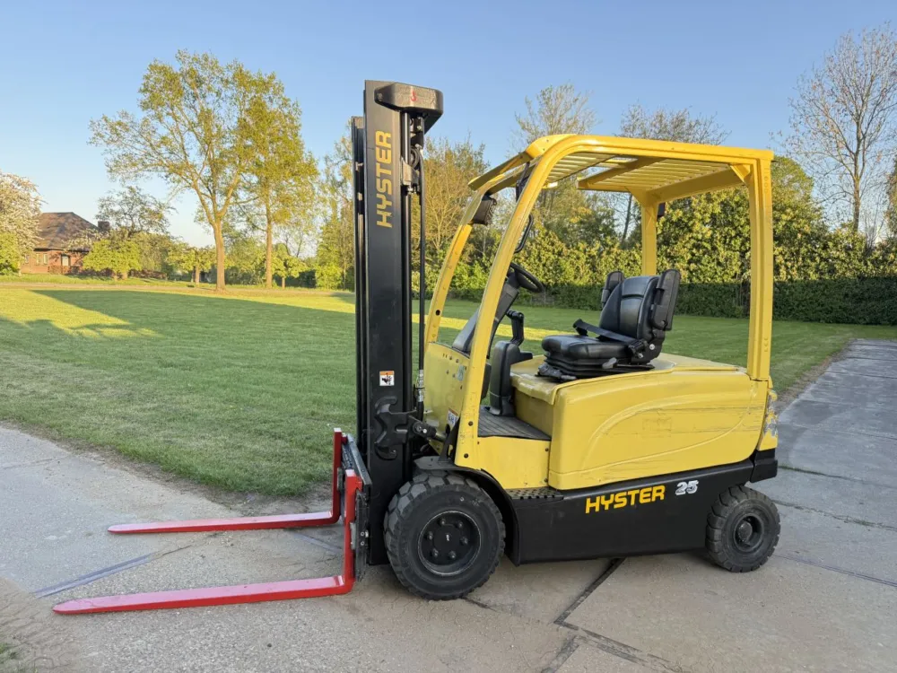 Hyster 2500KG elektrisch BJ2016 Sideshift + vorkversteller Gratis Retour