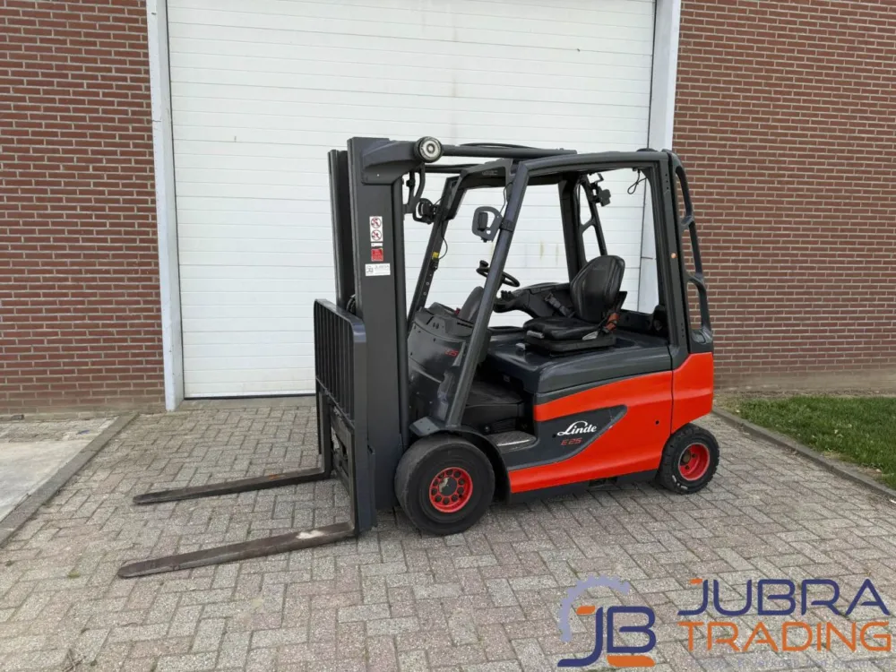 Linde E25-01 Elektrische Heftruck | 2020 | 9862U | 2.5T | 4.8M Beperkte Voorraad