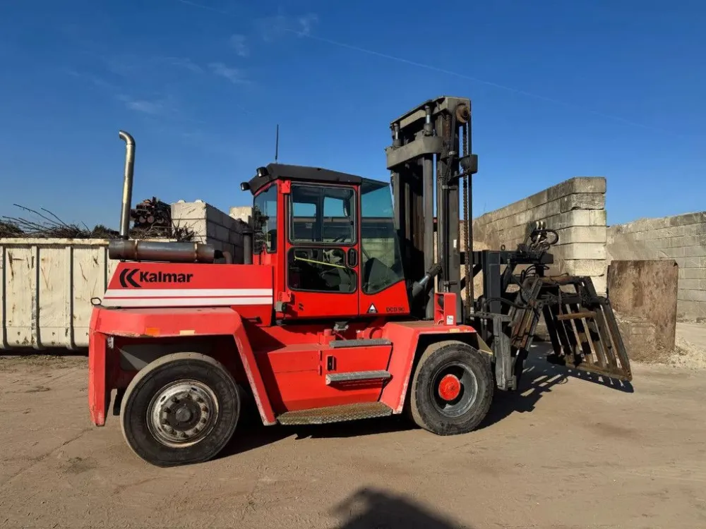 Kalmar Dcd 90-6xl heftruck + stenenklem + aanbouwdelen Voordeelprijs