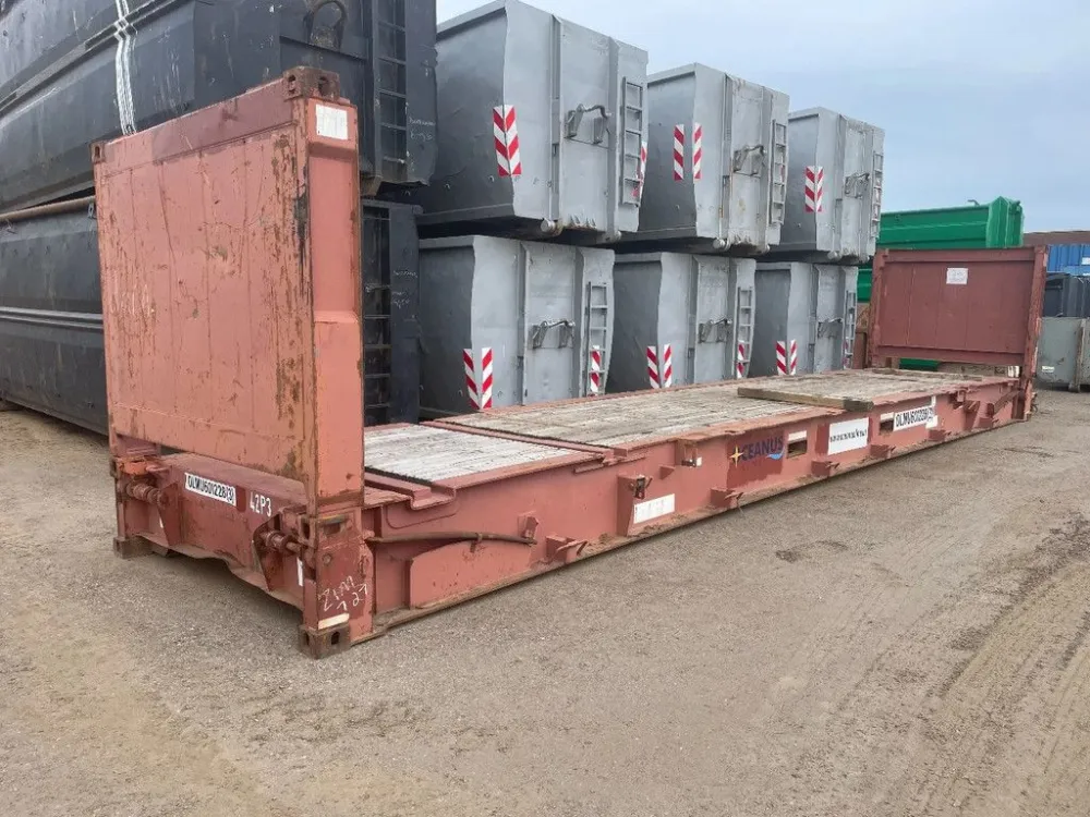 Direct Verzonden ALL-IN Containers 40ft flat rack