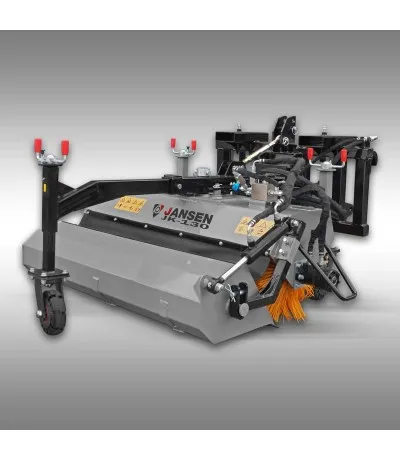 Jansen Trekker veegmachine JK-130, Euro pick-up, universele bezem, voorlader Gratis Verzending