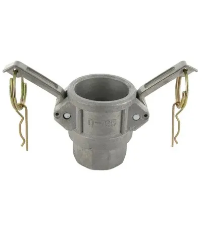 Camlock D 1 1/4" Bi alu moeder deel Gecertificeerd