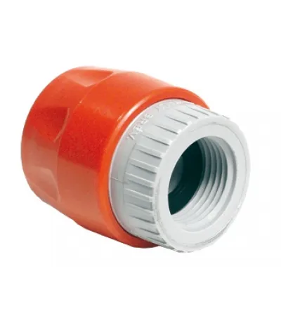 Snelkoppeling met inwendige draad 1/2" (pvc) Populair