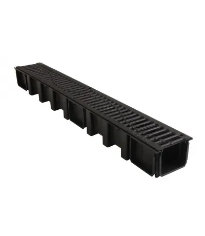 Unidrain Afvoergoot Kunststof Rooster 1000 mm x 98 mm Speciale Aanbieding
