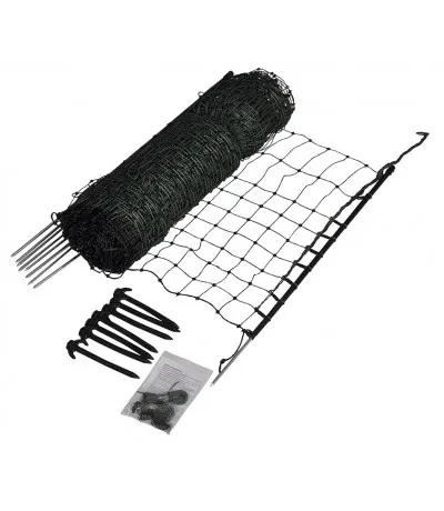 Premium Euronetz konijnen-/hobbnet, groen 65/1-9/Z-25M