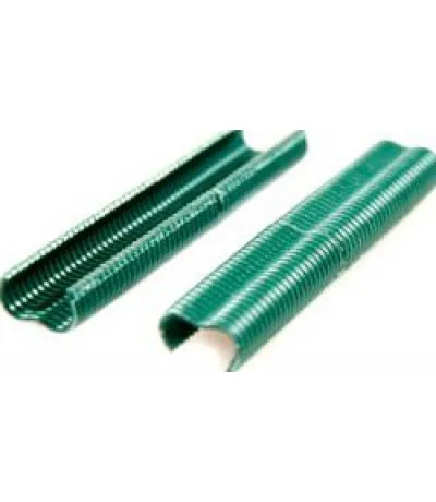 Gaaskrammen groen 20mm (1000st) Actieprijs