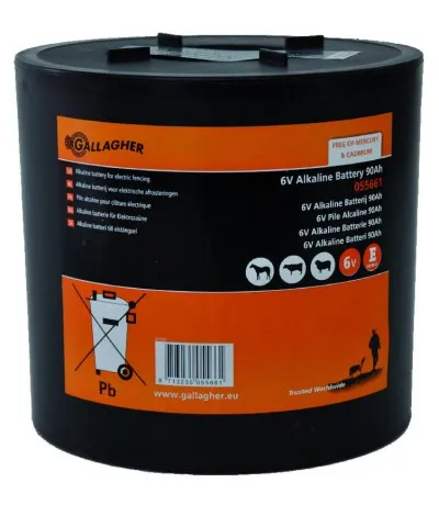 Gallager ronde batterij (6V, 90Ah) Lage Kosten