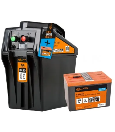 Gallagher BA30 batterij-apparaat met gratis batterij Goedkoop