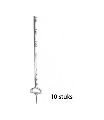 Gratis Verzending Gallagher duopack stijgbeugelpaal 1,55m wit 2x5 stuks