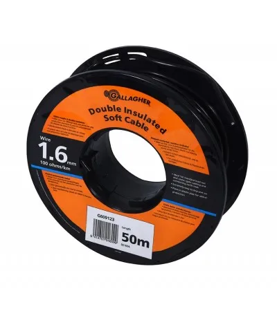 Gallagher KABEL 1,6MM 50M/ROL 100 OHM/1KM Veilige Betaling