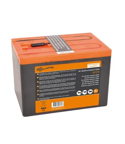 Gallagher Powerpack batterij (9V, 55Ah) Aanbieding