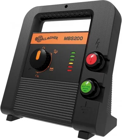 Laatste Kans Gallagher MBS200 schrikdraadapparaat (230V AC / 12V DC)