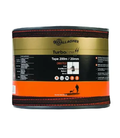 Gallagher turboline lint 20mm terra 200m Alleen Vandaag