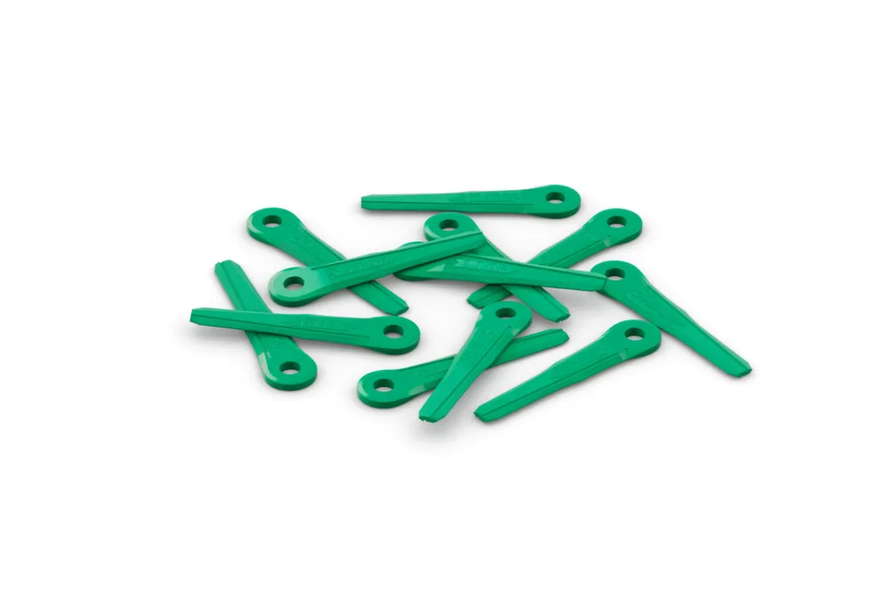 Set kunststofmessen, voor Polycut 6-2 en 18-2, groen Beperkte Voorraad