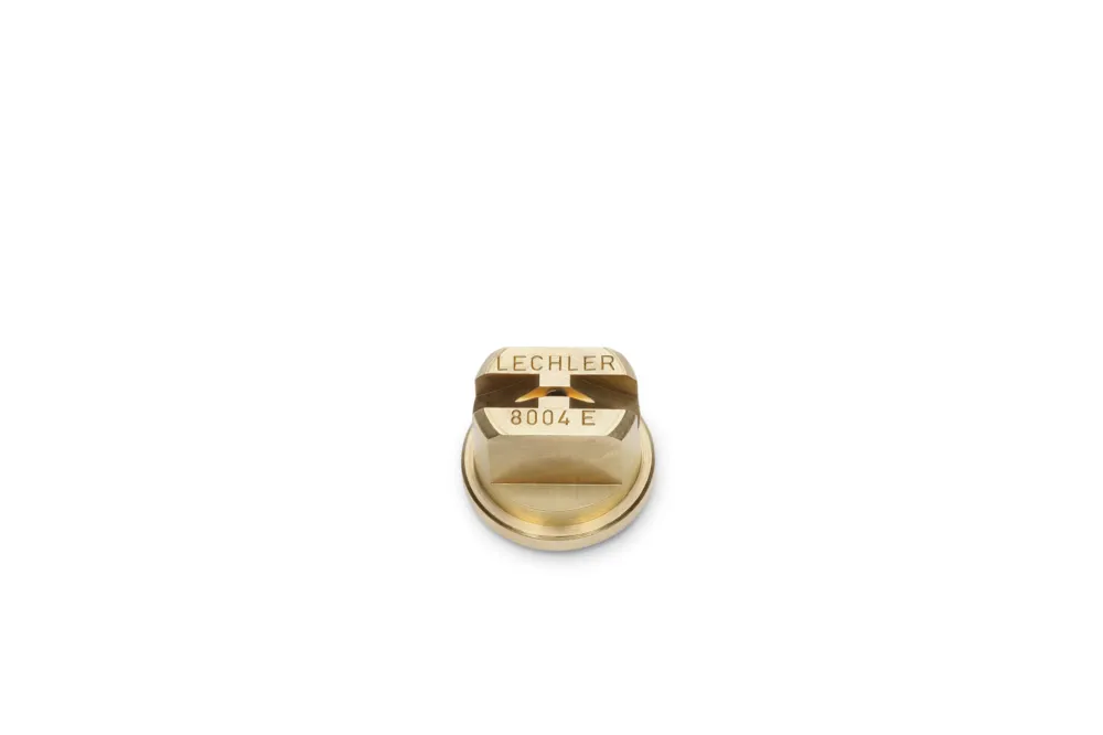 Merkproduct Vlakstraalmond, messing, 80-04