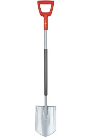Lage Kosten WOLF-GartenHerenSpitspadeASP-D(Rood/grijs)