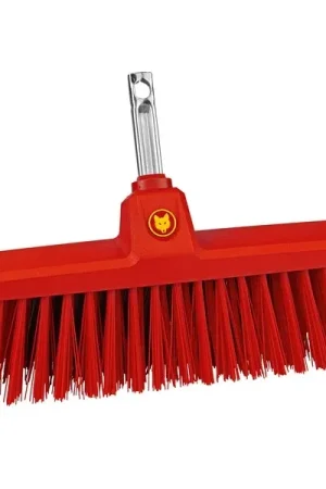 WOLF-Gartenmulti-starterrasbezemTB350M(Rood/grijs,35cm) Speciale Aanbieding