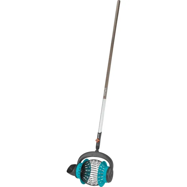 GARDENACombisystemfruitverzamelaarfruitplukker(Zwart/turquoise,3108-30) Laatste Kans