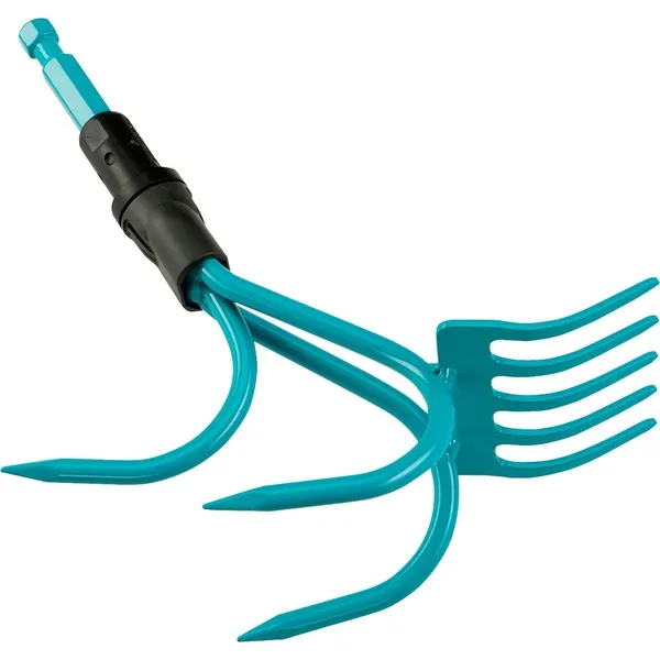 GARDENACombisystem2-in-1krabber/harkhandkrabber(Turquoise,3165-20) Bestseller