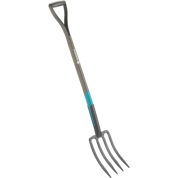 GARDENANatureLineSpitvork(Houtkleur/turquoise,17002-20) Voordeelprijs