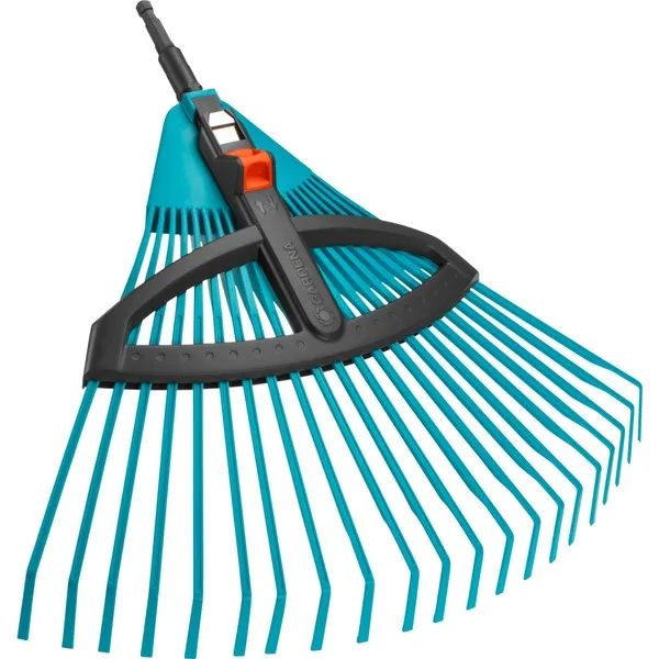 GARDENACombisystemkunststofverstelbarebladhark(Turquoise,3099-20) Korting