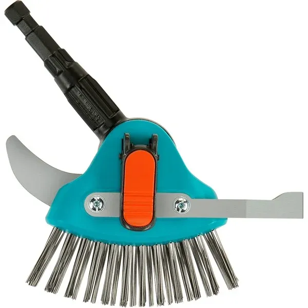 Korting GARDENACombisystem3-in-1voegenkrabber/borstel(Turquoise,3608-20)