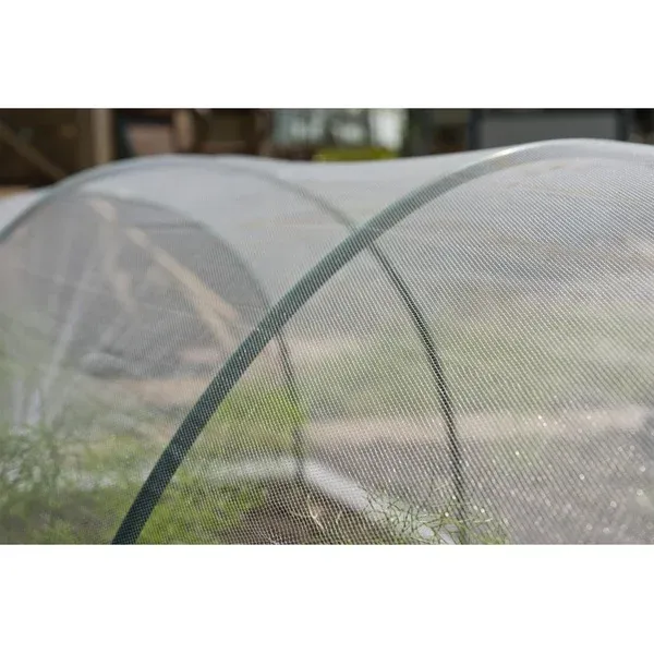 Direct Beschikbaar NatureAnti-insectengaasinsectenhor(Wit/transparant,2x5m)