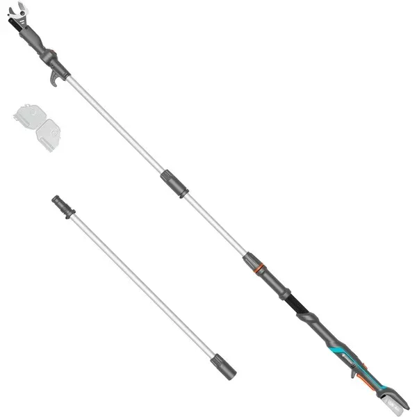 Actieprijs GARDENAAccu-telescooptakkenschaarHighCut360/18VP4Asoloboomschaar(Donkergrijs/turquoise,Accuenopladernietinbegrepen,POWERFORALLALLIANCE)