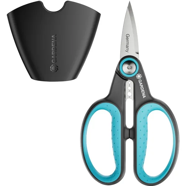 Merkproduct GARDENAHerbCutSetsnoeischaar(Grijs/turquoise)