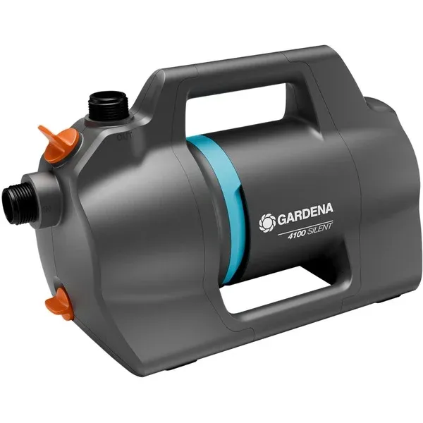 Goedkoop GARDENABesproeiingspomp4100Silent(Donkergrijs/turquoise,550Watt)
