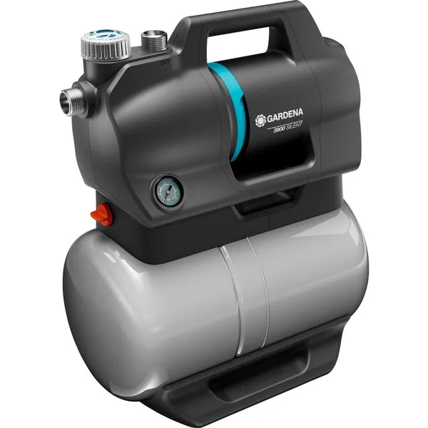 Alleen Vandaag GARDENAHydrofoorpomp3900Silent(Grijs/turquoise,09066-20,650W,4,3bar)