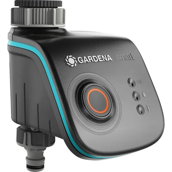 Aanbieding GARDENAsmartWaterControlbesproeiingscomputer(Grijs/turquoise,19031-20)