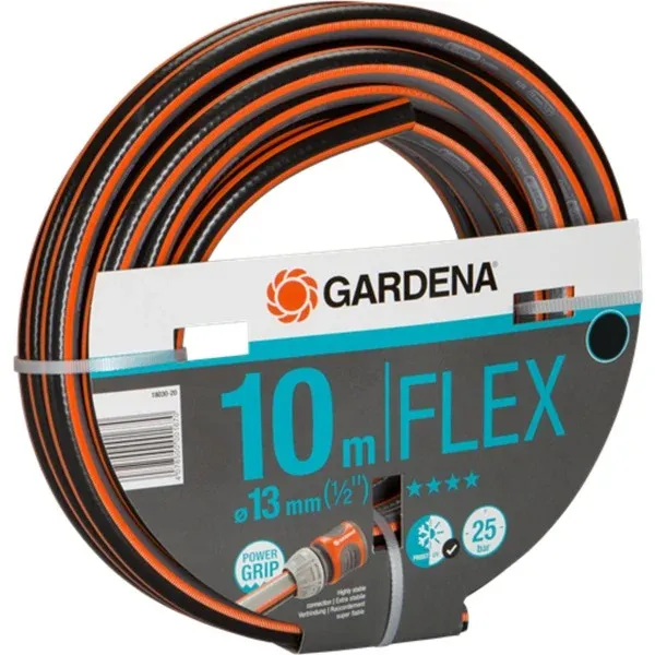 Actieprijs GARDENAComfortFlexslang13mm(1/2")(Zwart/oranje,18030-20,10m)