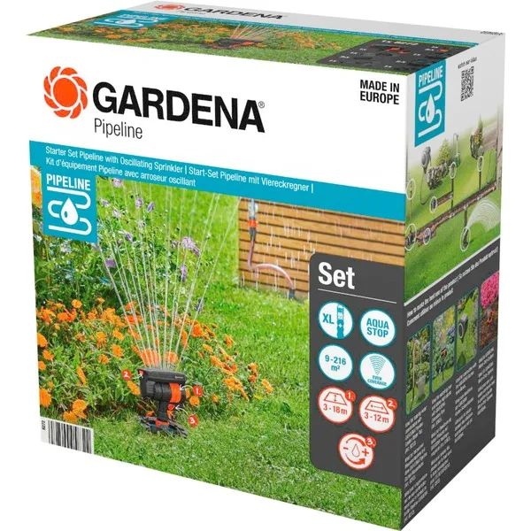 Gratis Verzending GARDENACompletePipelineStartsetmetZwenksproeierwaterkraan(8274-34)