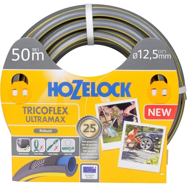 Hozelock116244TricoflexUltramaxSlang(50meter,Ø12,5mm) Nieuw