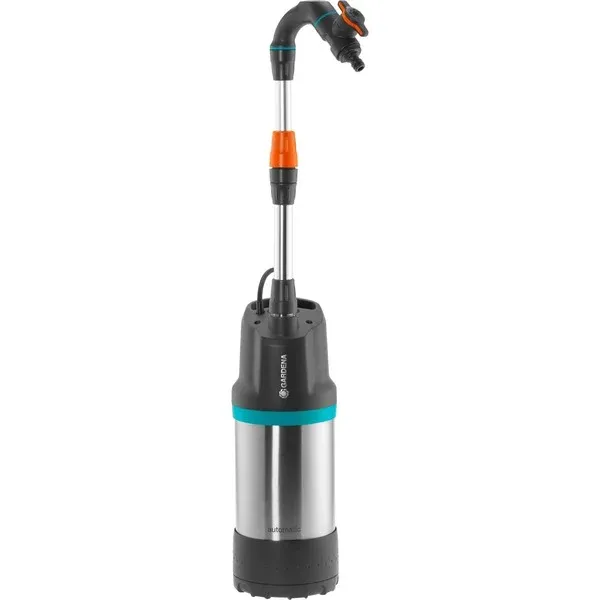 GARDENARegentonpomp4700/2inoxautomaticdompel-endrukpompen(Zwart/roestvrijstaal,1766-20) Gratis Retour