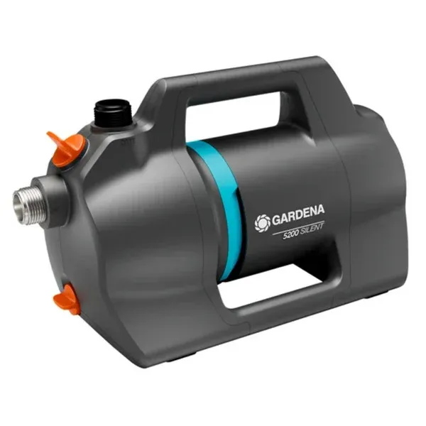 Betaalbaar GARDENABesproeiingspomp5200Silent(Donkergrijs/turquoise,09084-20)