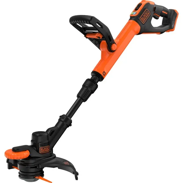 BLACK+DECKER18Vgrastrimmermet2messenzonderaccu(Zwart/oranje,25cm,accuenopladernietinbegrepen) Betaalbaar